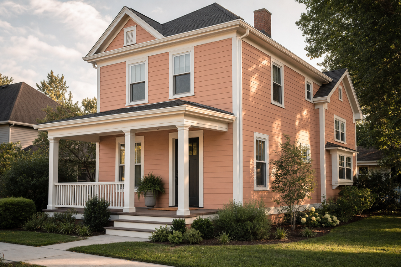 Tuscany by Benjamin Moore on exterior