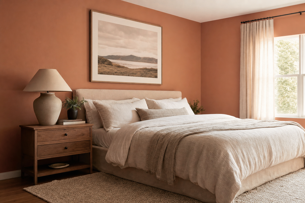 Toasted by Benjamin Moore on interiors