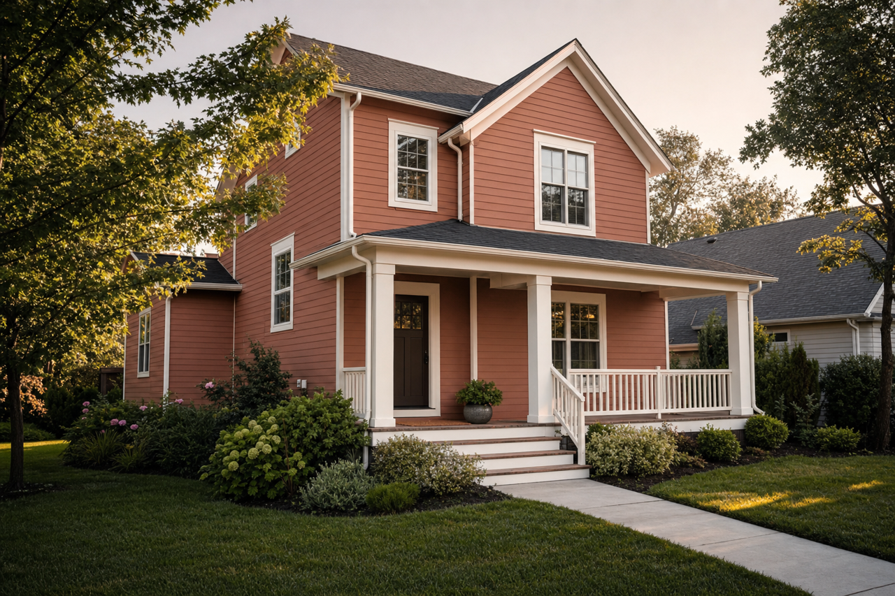 Ten by Benjamin Moore on exterior