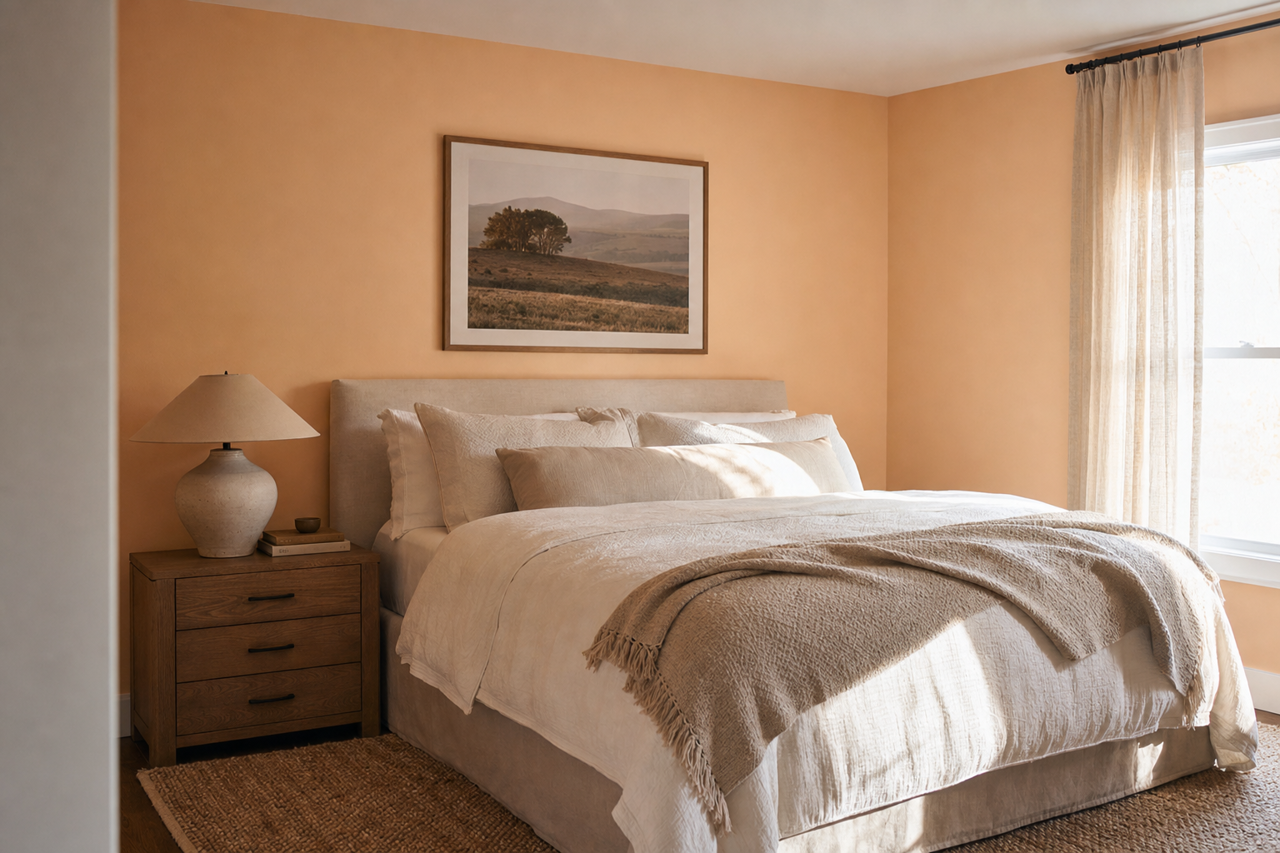Love by Benjamin Moore on interiors