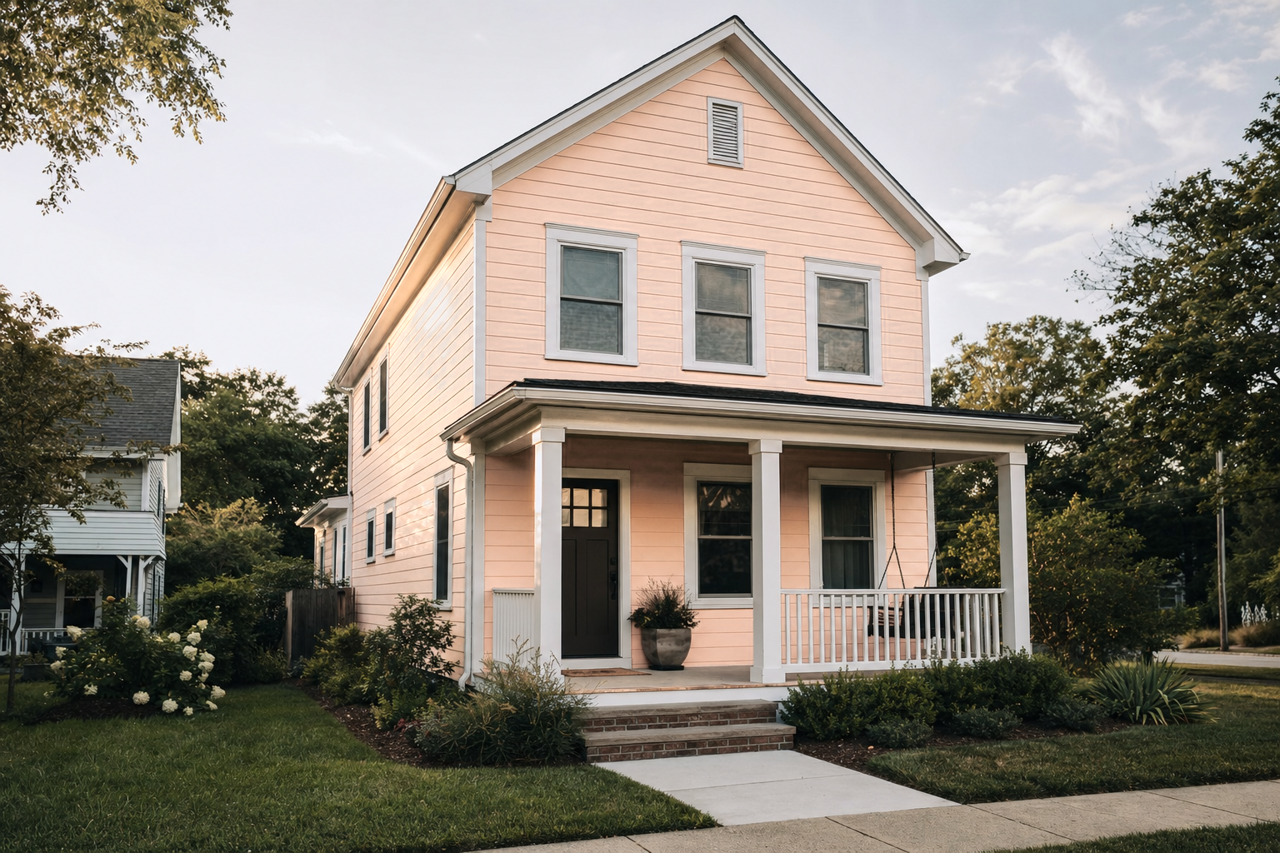 Careless Whispers by Benjamin Moore on exterior