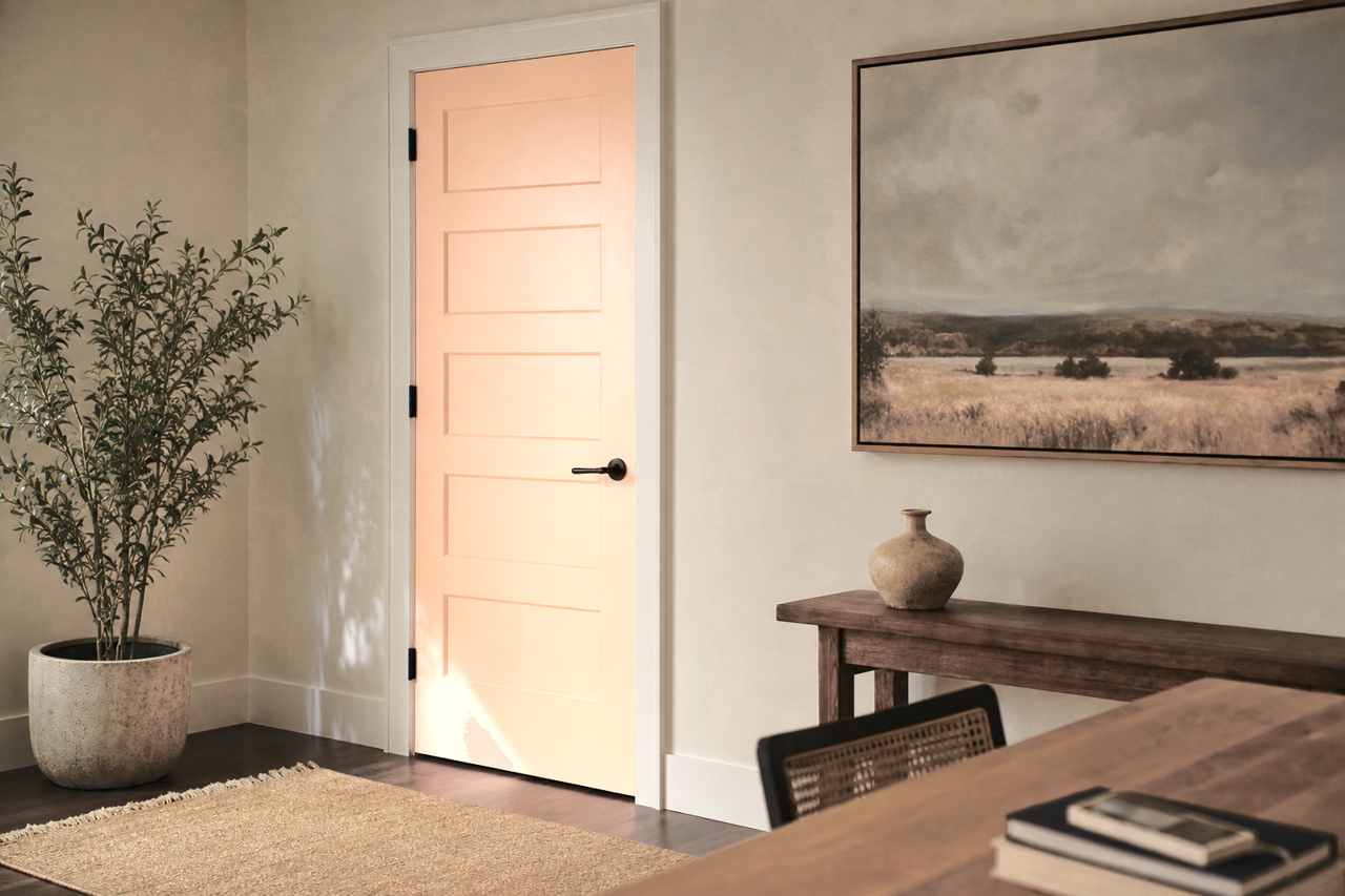 Careless Whispers by Benjamin Moore on interior-doors