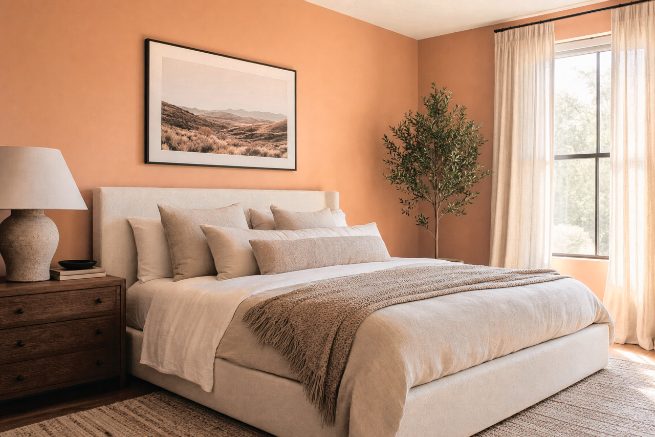 Baker's Dozen by Benjamin Moore on interiors