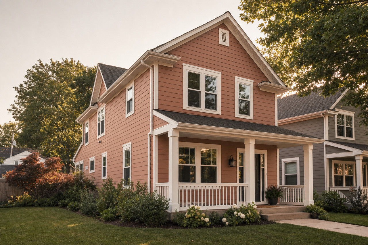 Brentwood by Benjamin Moore on exterior