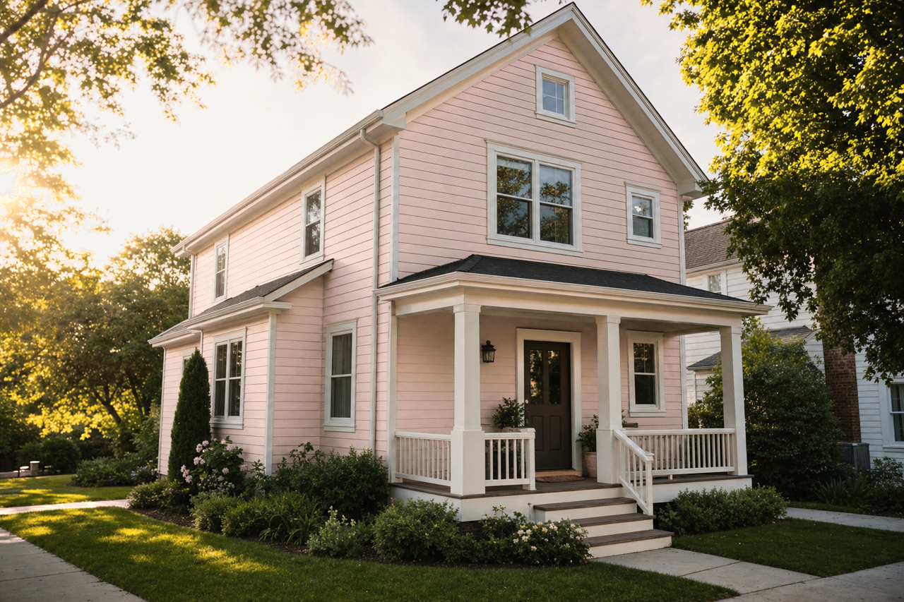 Crossroads by Benjamin Moore on exterior