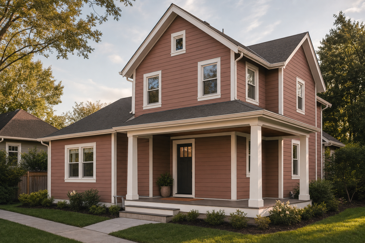 Oregon Trail by Benjamin Moore on exterior