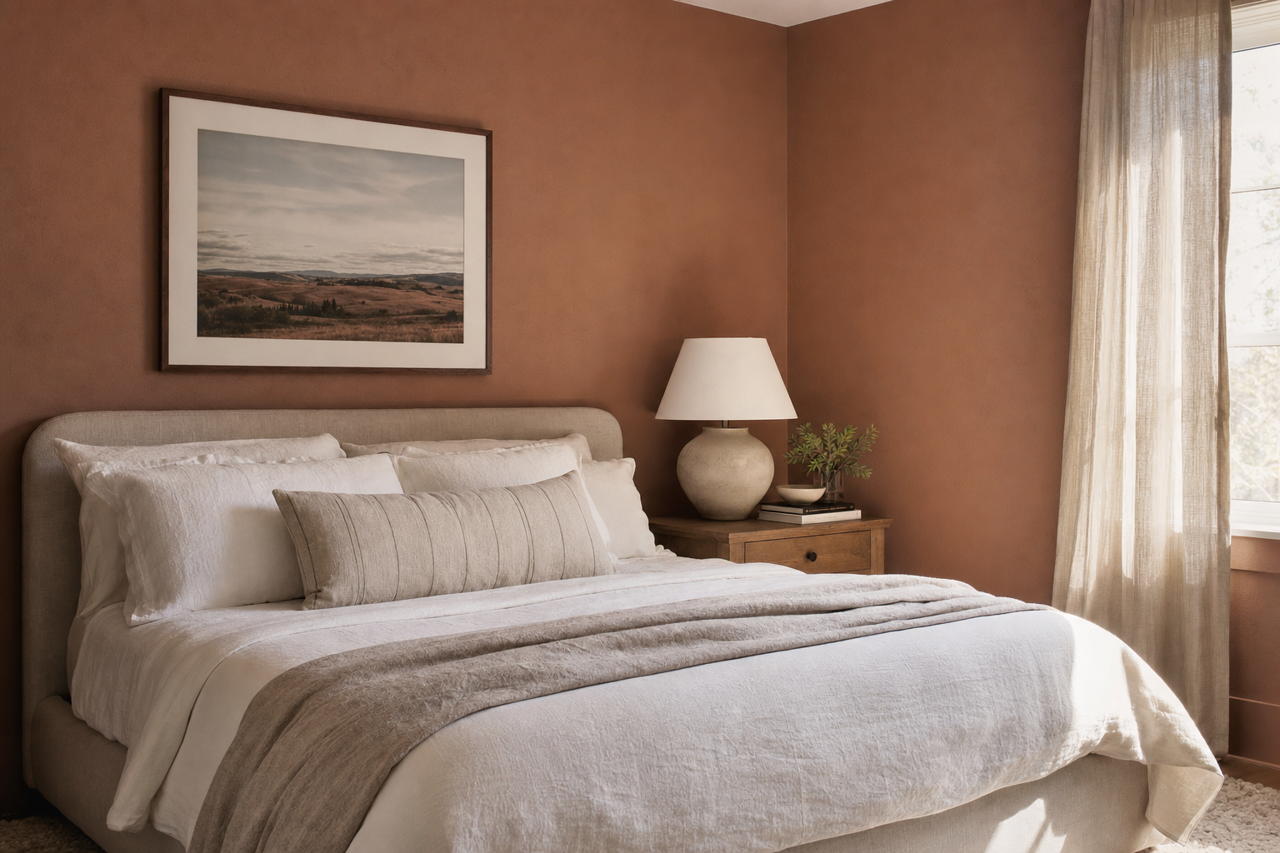Oregon Trail by Benjamin Moore on interiors