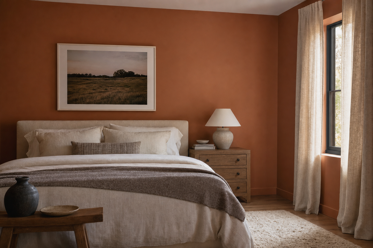 Fresh Brew by Benjamin Moore on interiors
