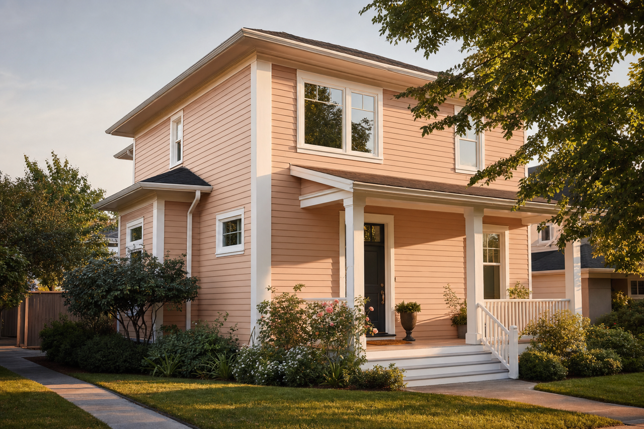 Cedar Ridge by Benjamin Moore on exterior