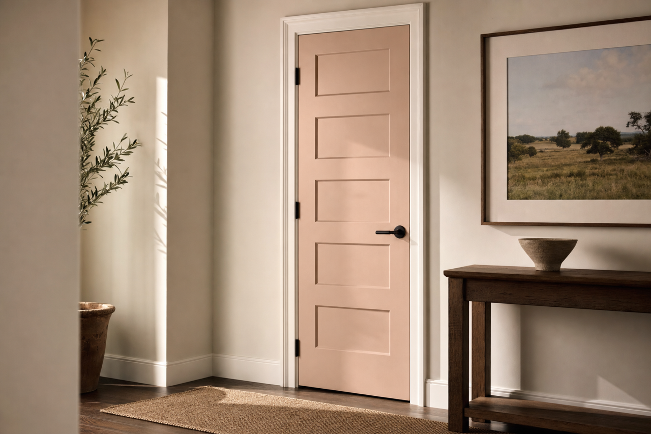 Cedar Ridge by Benjamin Moore on interior-doors