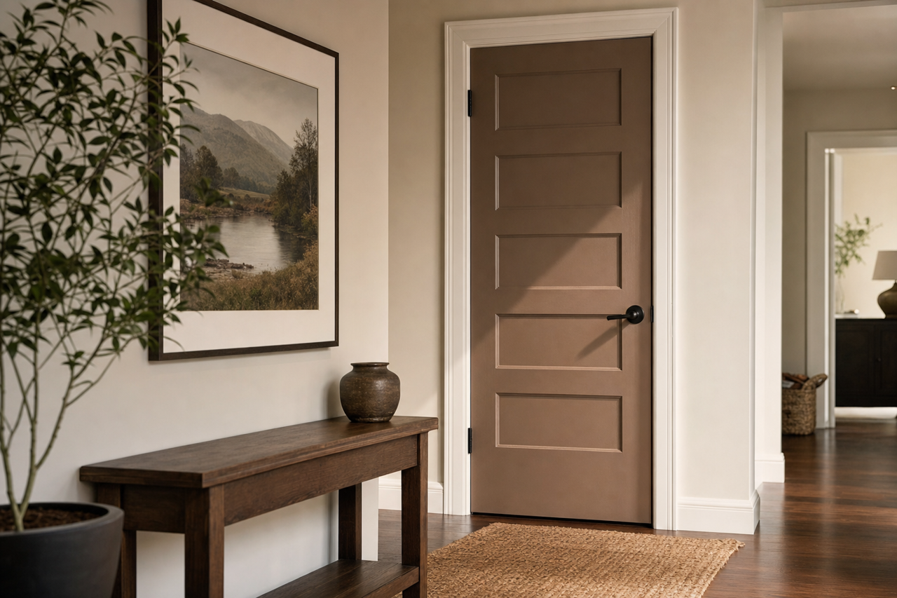 Rural by Benjamin Moore on interior-doors
