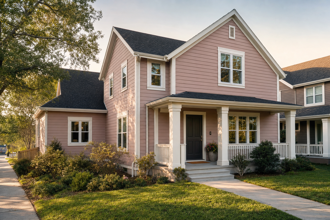 Monet by Benjamin Moore on exterior
