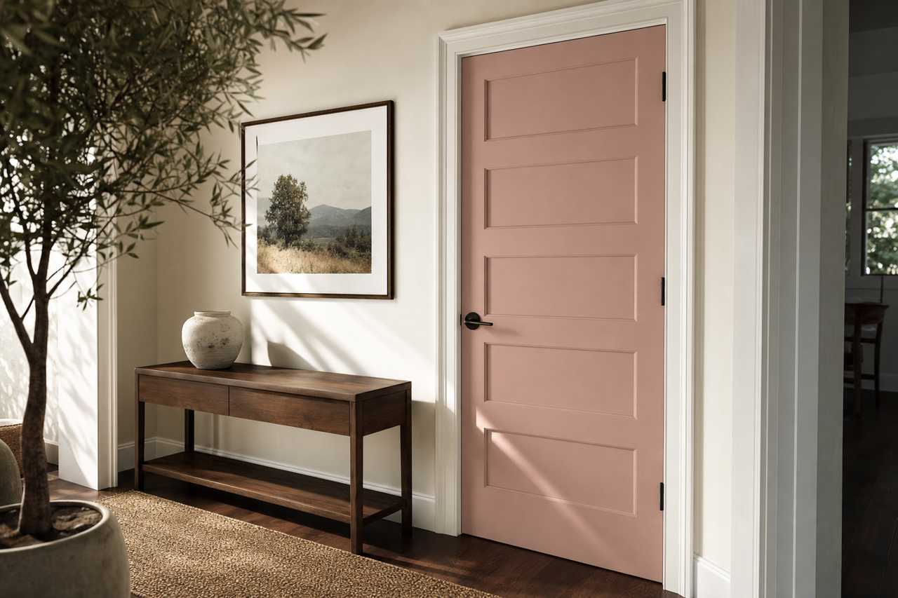 Monet by Benjamin Moore on interior-doors