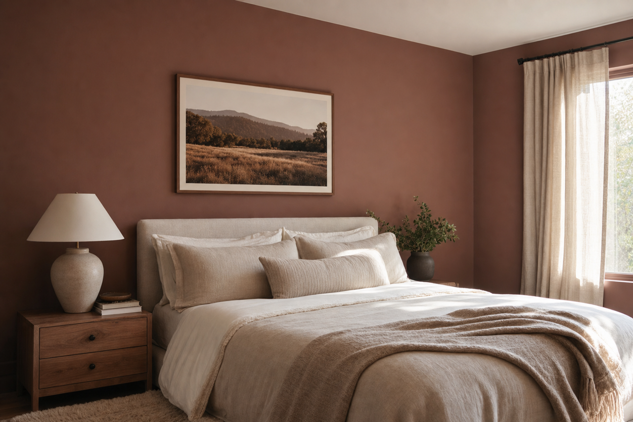 Sequoia by Benjamin Moore on interiors