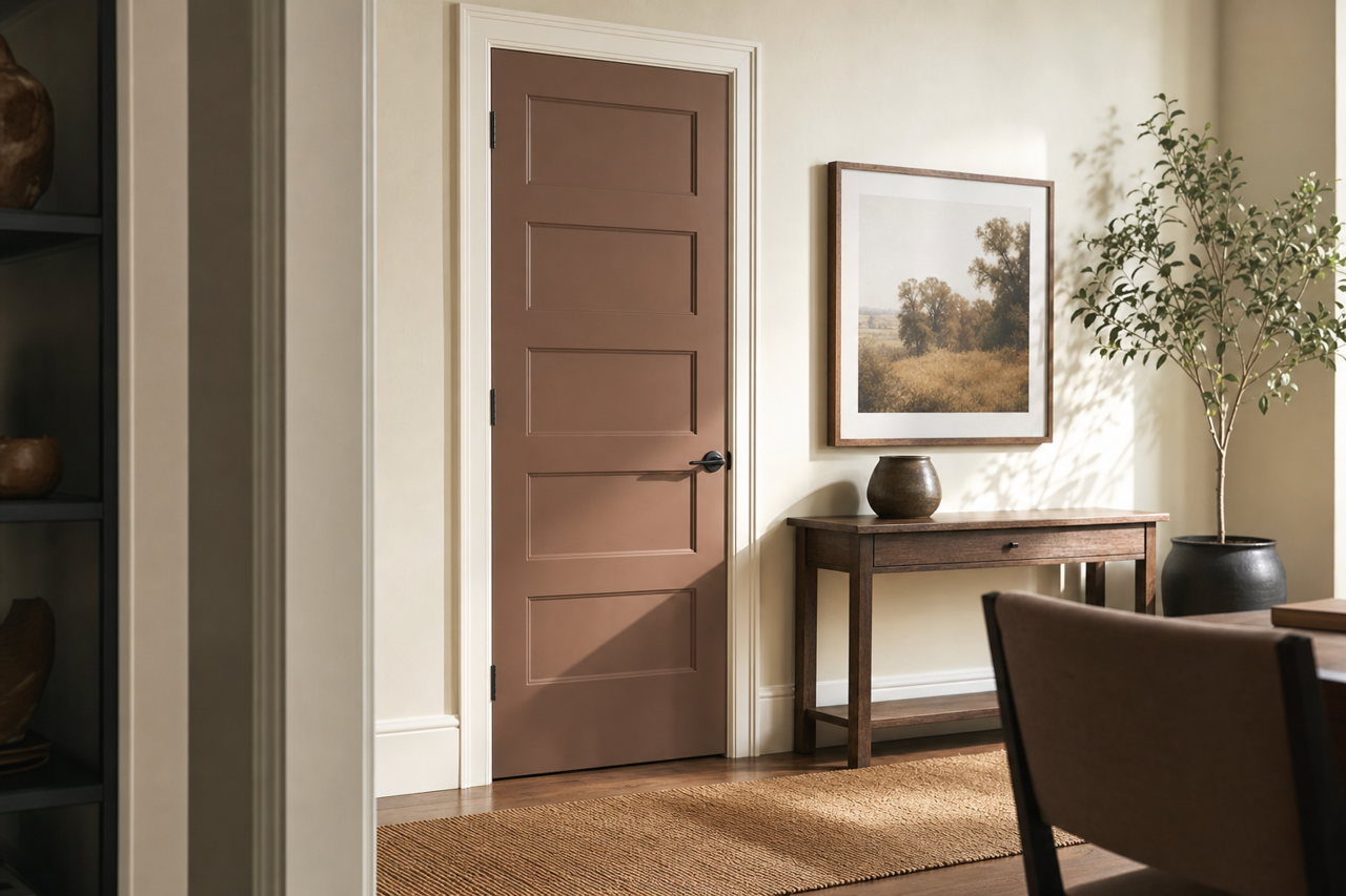 Cup by Benjamin Moore on interior-doors