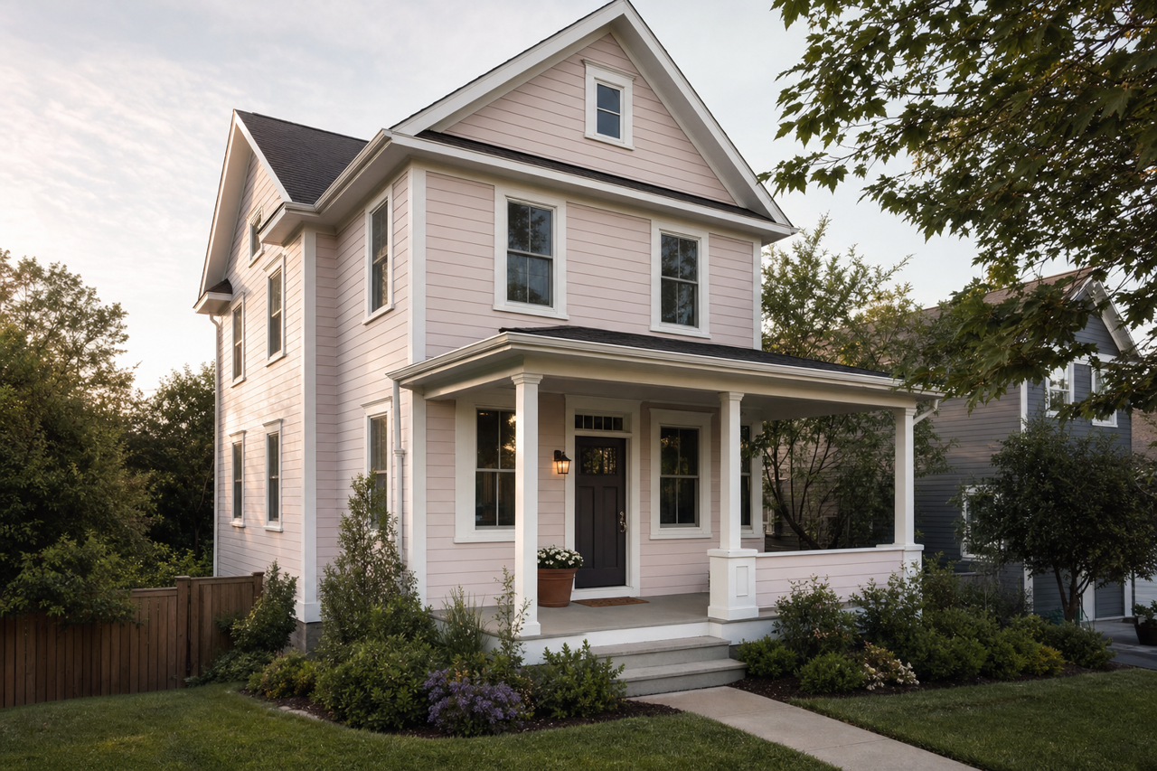 Organdy by Benjamin Moore on exterior