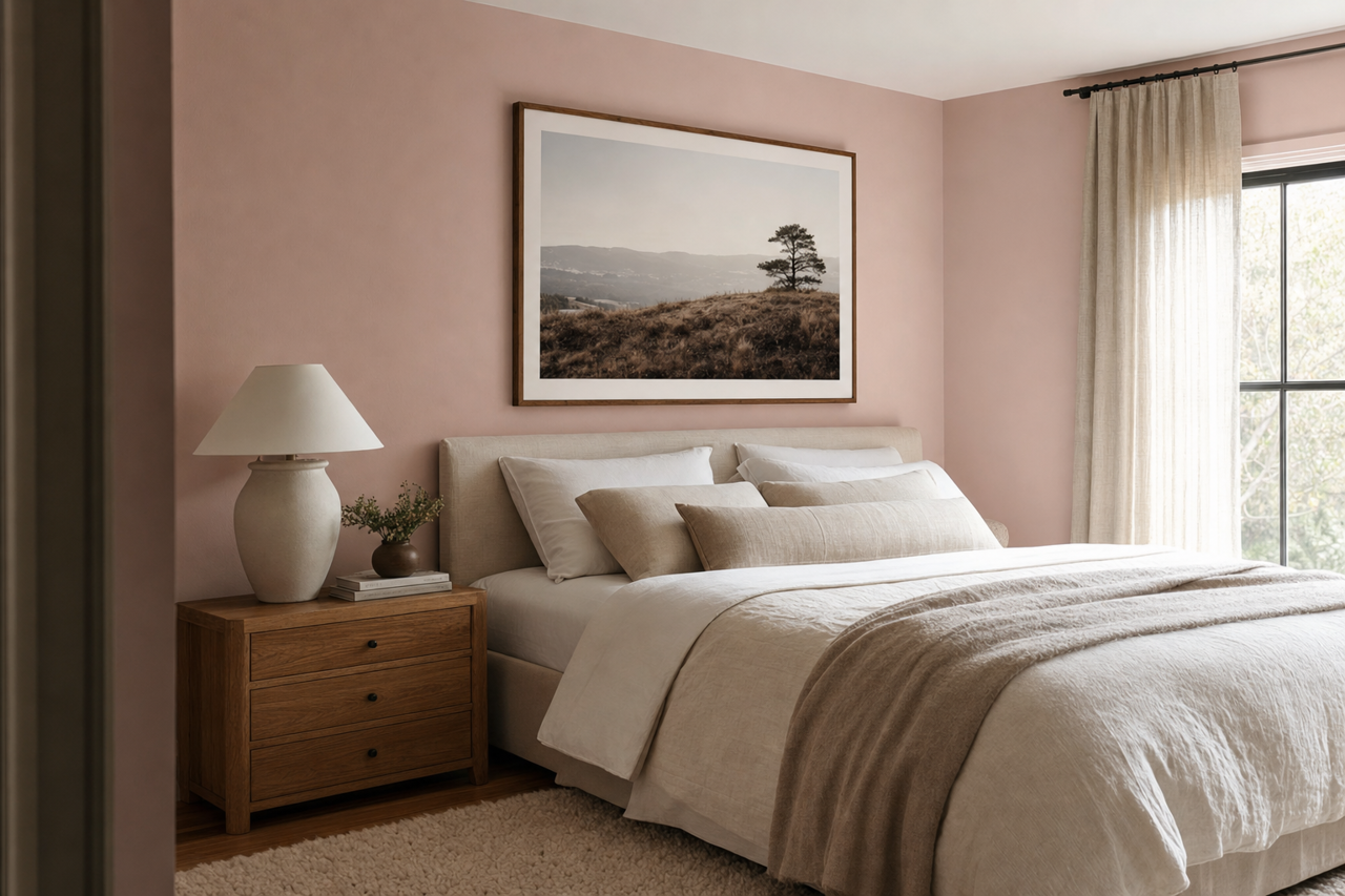 Homespun by Benjamin Moore on interiors