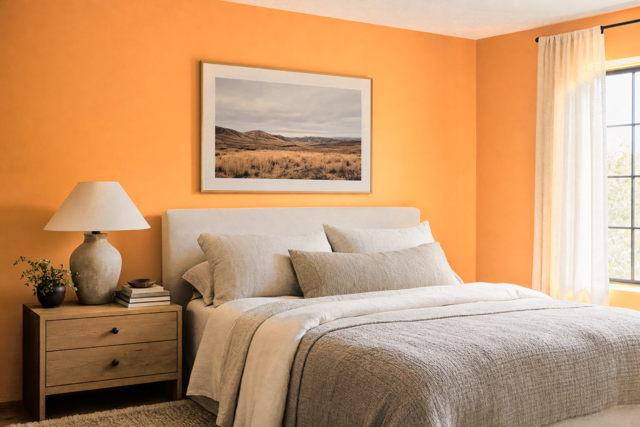 Antelope by Benjamin Moore on interiors