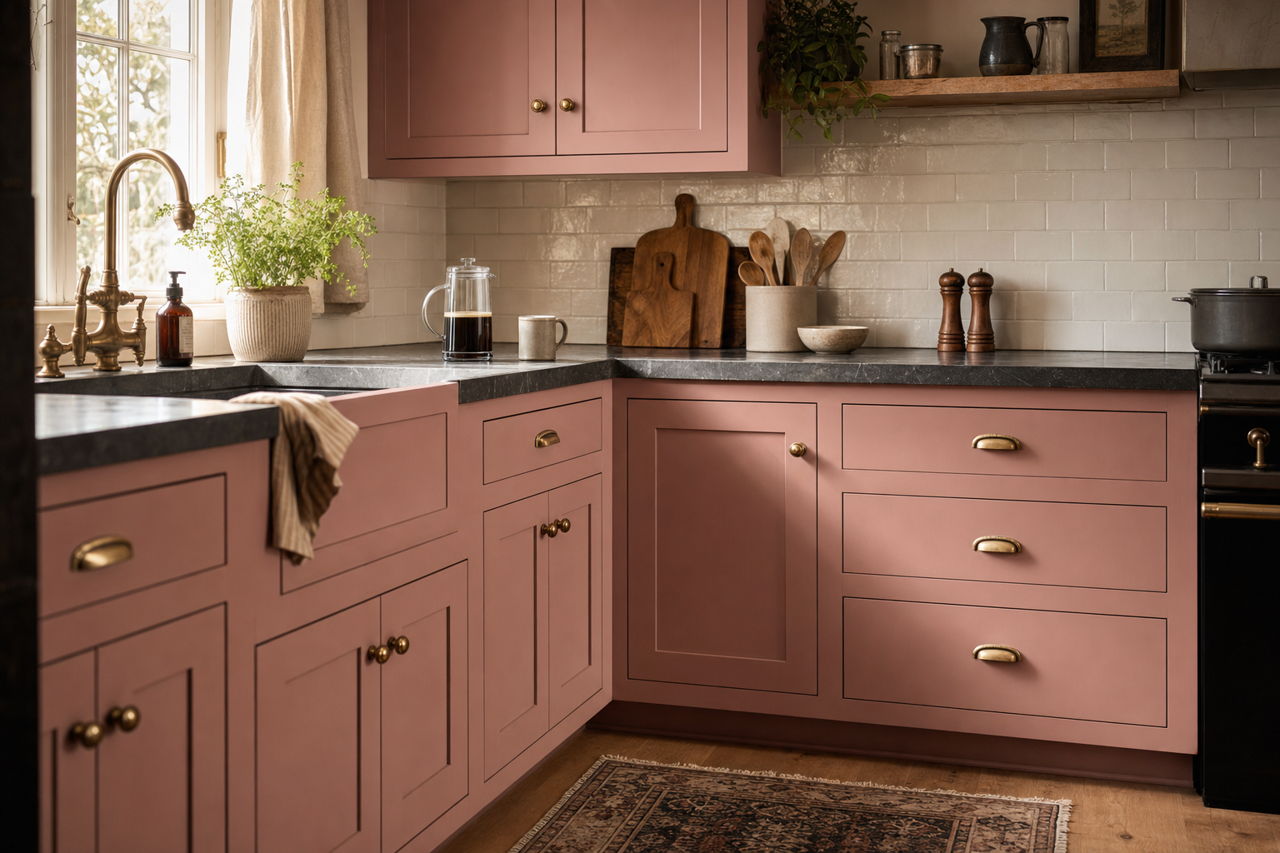 Magic by Benjamin Moore on cabinets