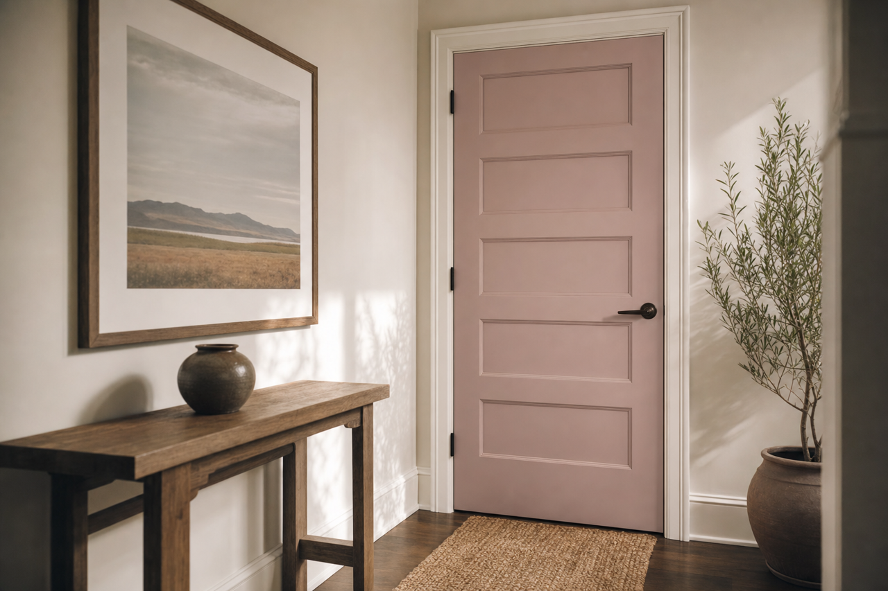 Magic by Benjamin Moore on interior-doors