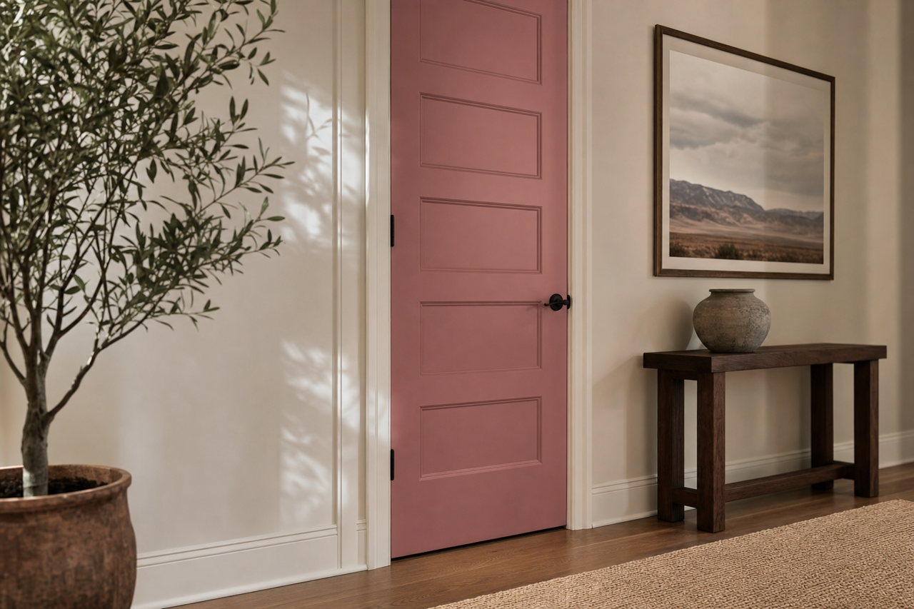 Bourbon Street by Benjamin Moore on interior-doors