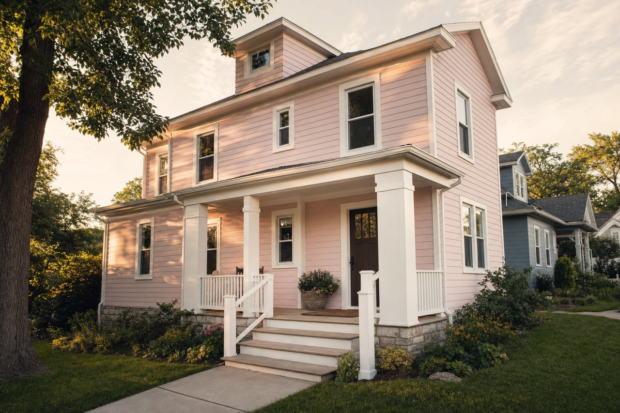 Paisley by Benjamin Moore on exterior