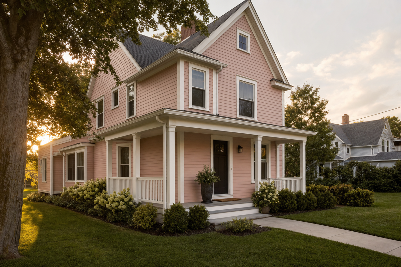 Victoriana by Benjamin Moore on exterior