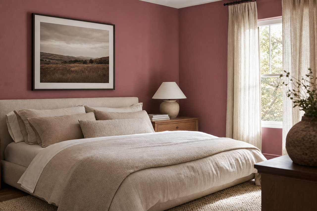 Love by Benjamin Moore on interiors