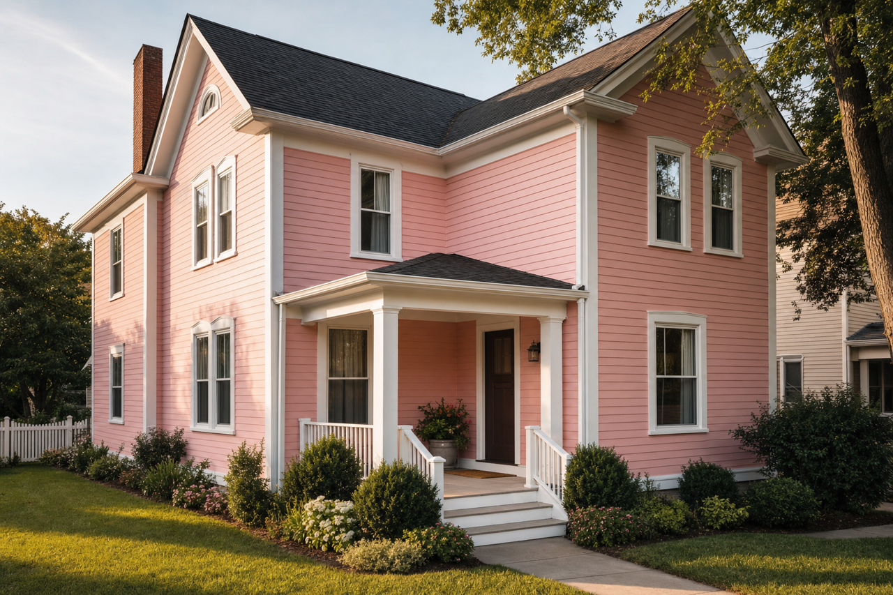 Unspoken by Benjamin Moore on exterior