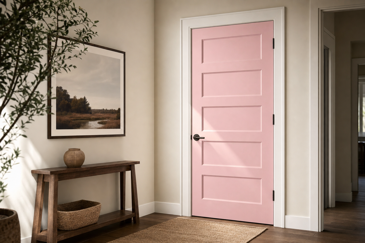 Tara by Benjamin Moore on interior-doors