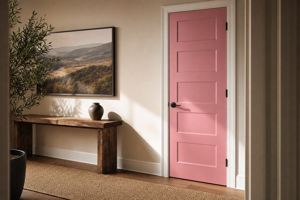 Princess by Benjamin Moore on interior-doors