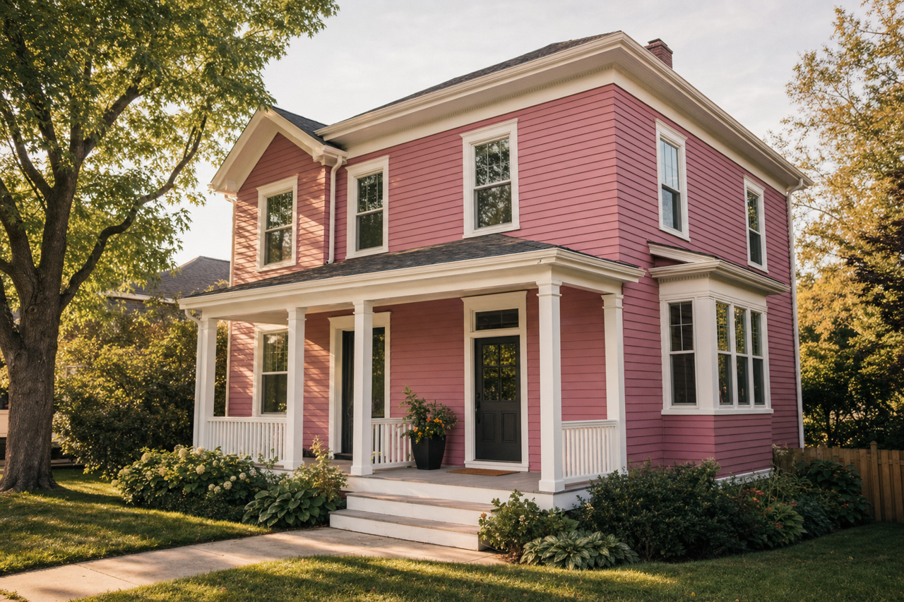Prom by Benjamin Moore on exterior