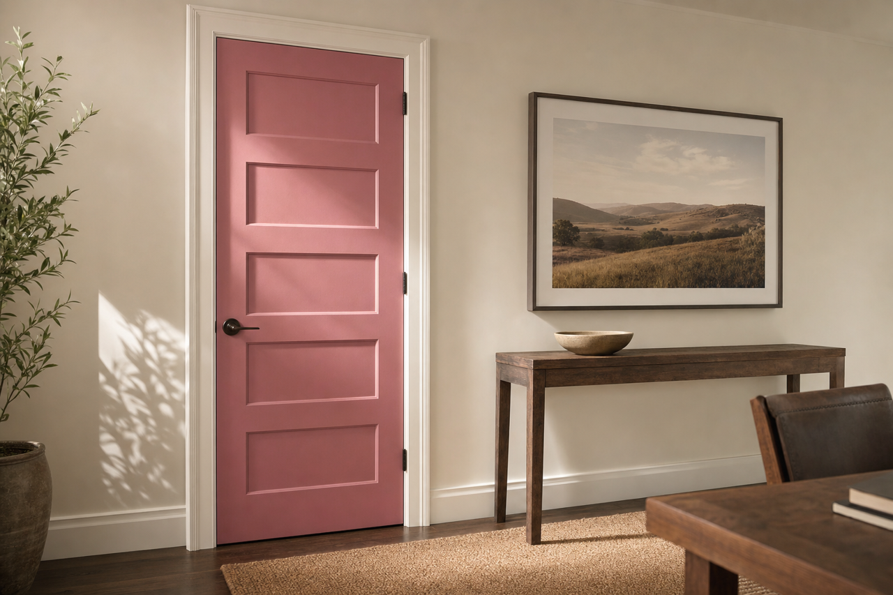 Prom by Benjamin Moore on interior-doors