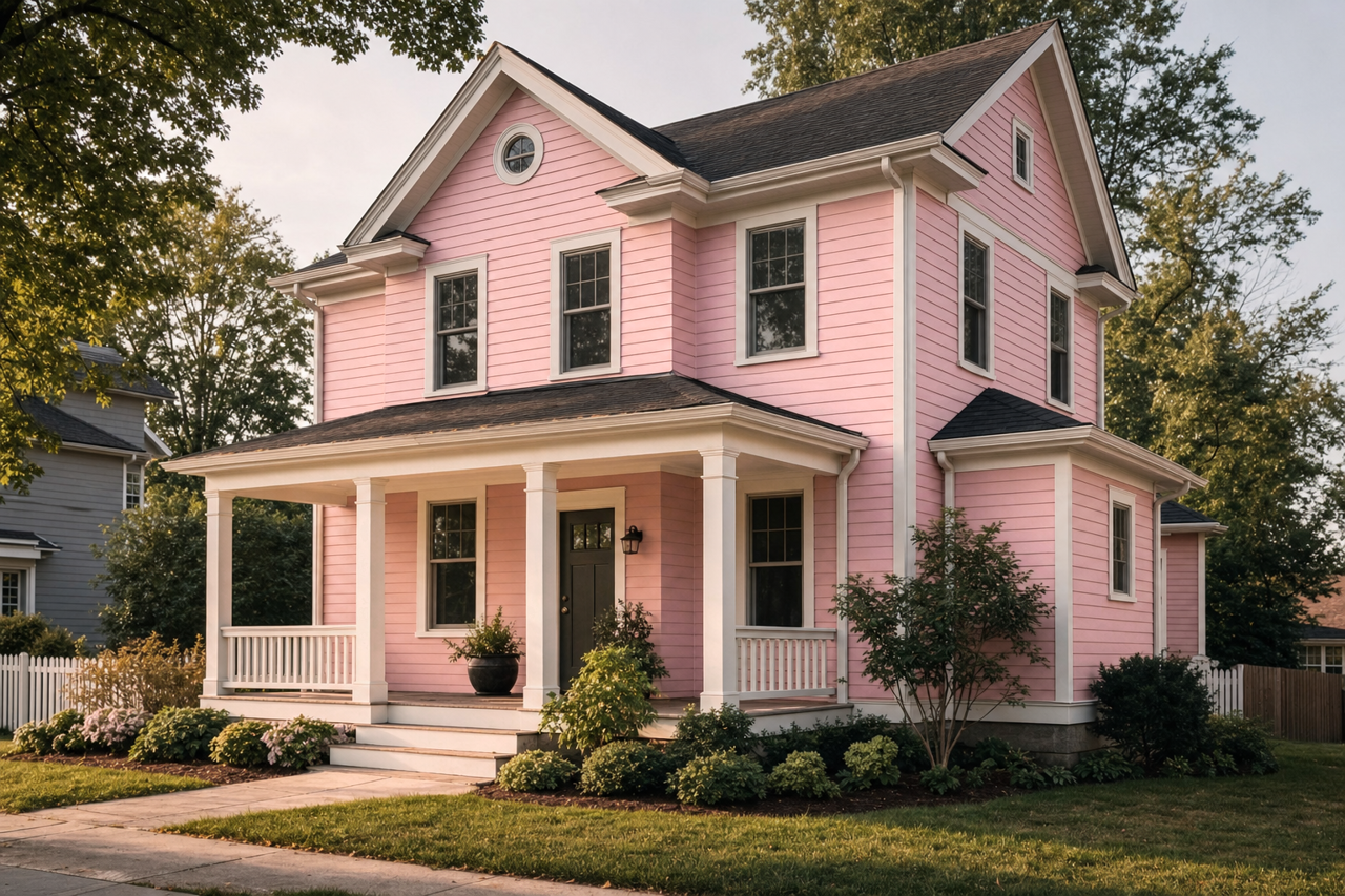Engagement by Benjamin Moore on exterior