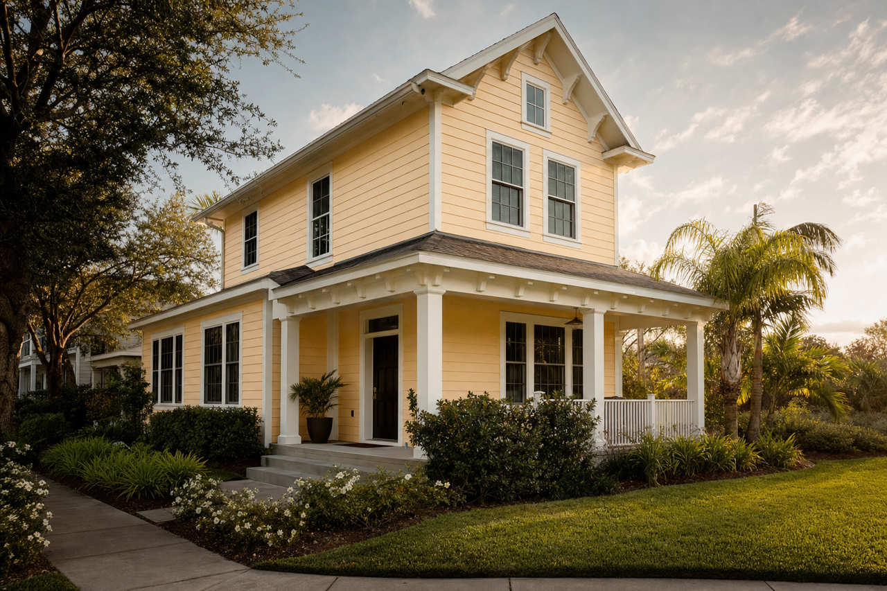 Florida by Benjamin Moore on exterior