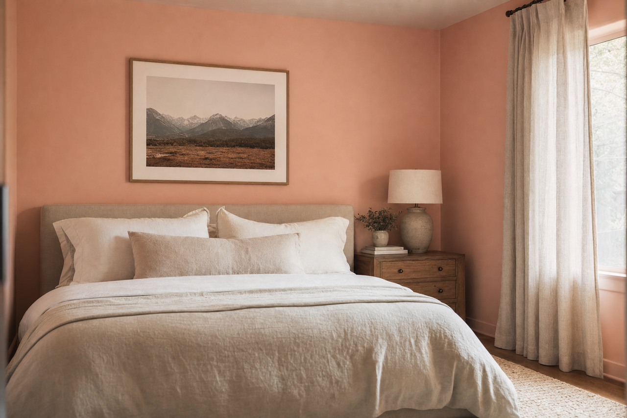 Tippy Toes by Benjamin Moore on interiors