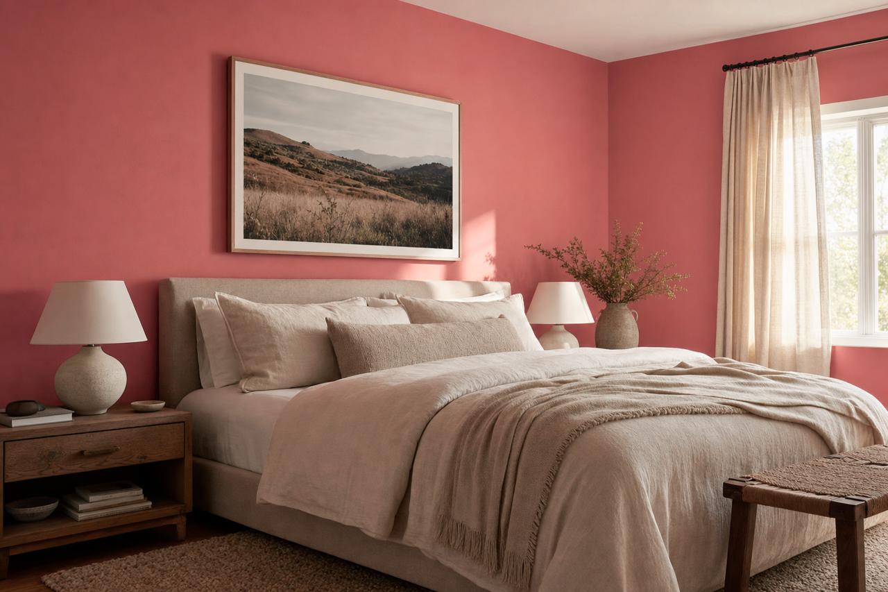 Cinco by Benjamin Moore on interiors