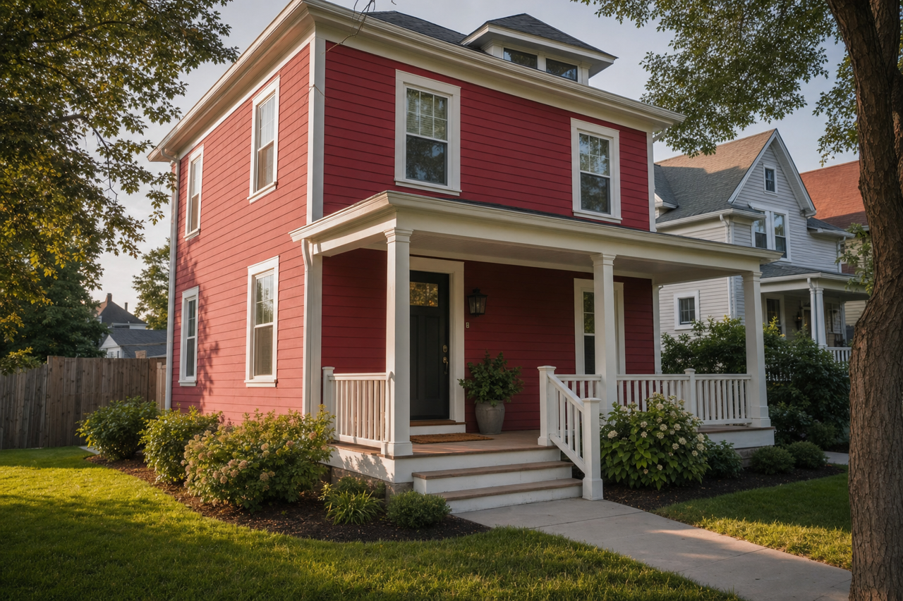 Segovia by Benjamin Moore on exterior