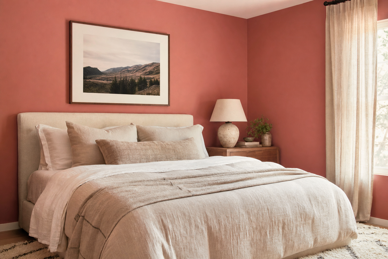 Badlands by Benjamin Moore on interiors