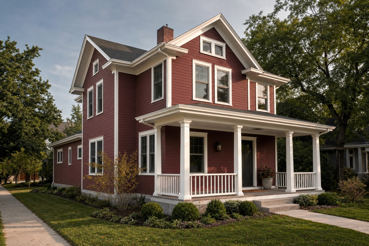 Sweet by Benjamin Moore on exterior