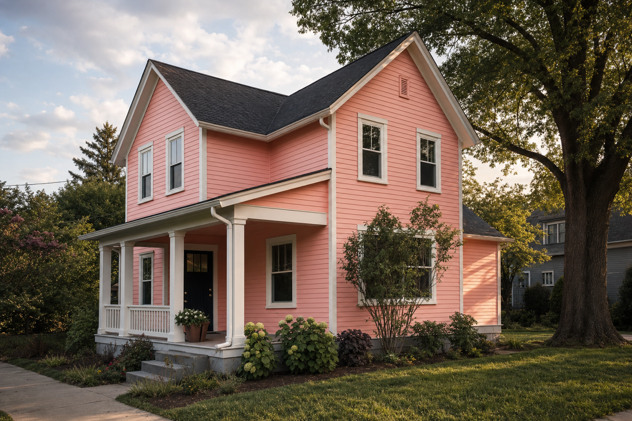 Smashing by Benjamin Moore on exterior