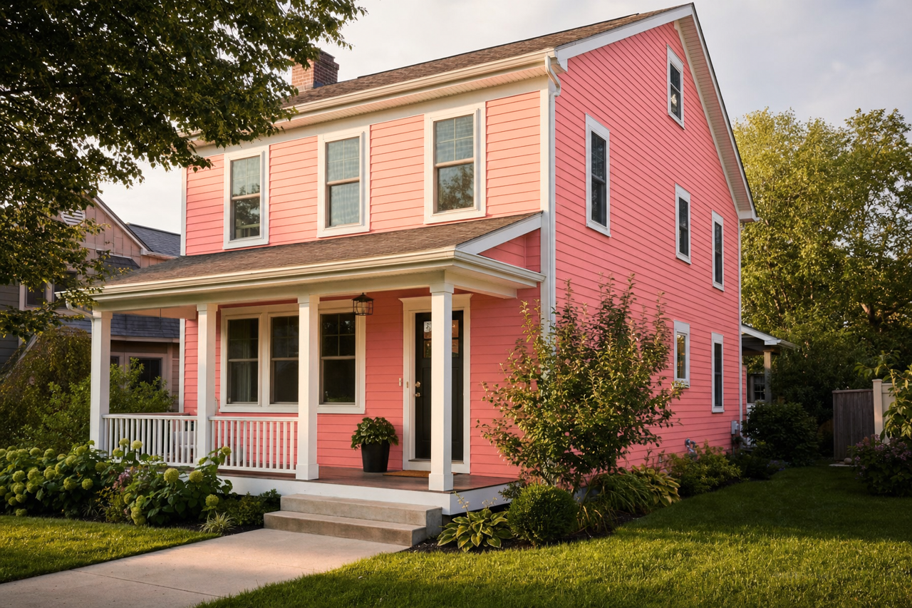 All-a-Blaze by Benjamin Moore on exterior