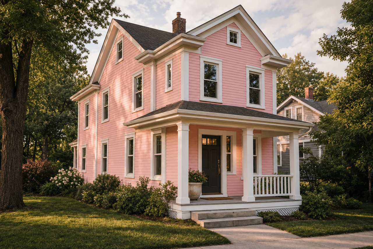 Sweet by Benjamin Moore on exterior
