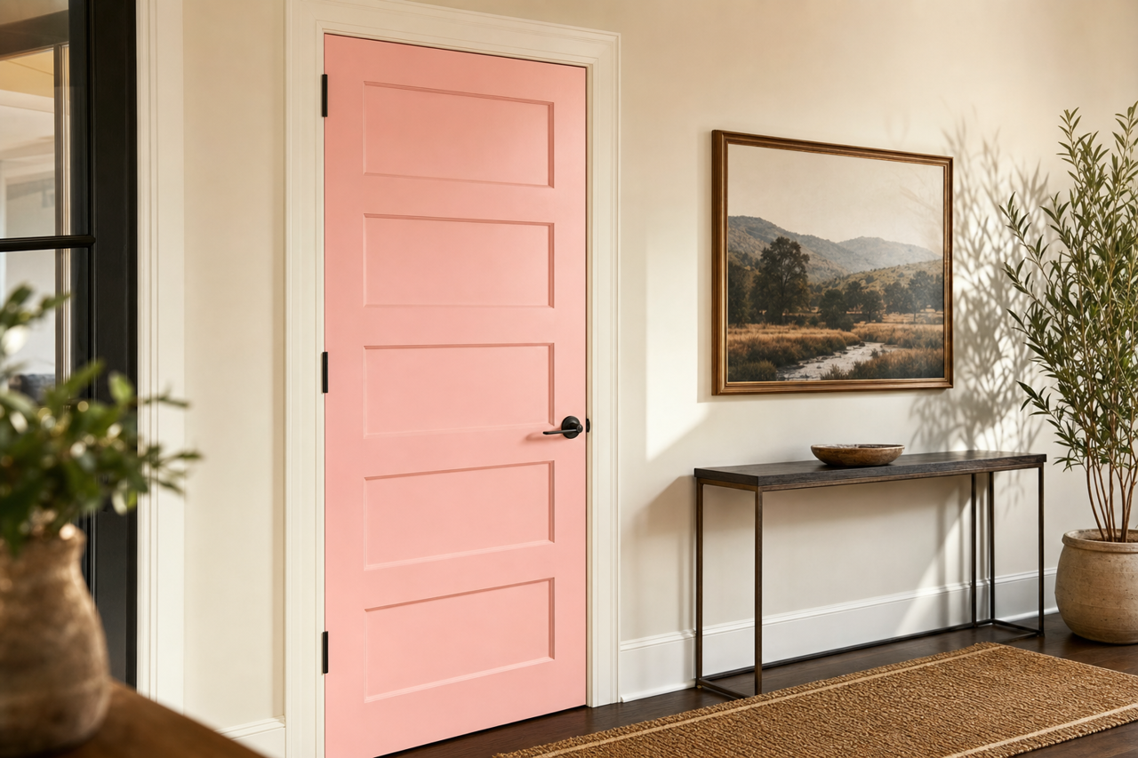 Sweet by Benjamin Moore on interior-doors