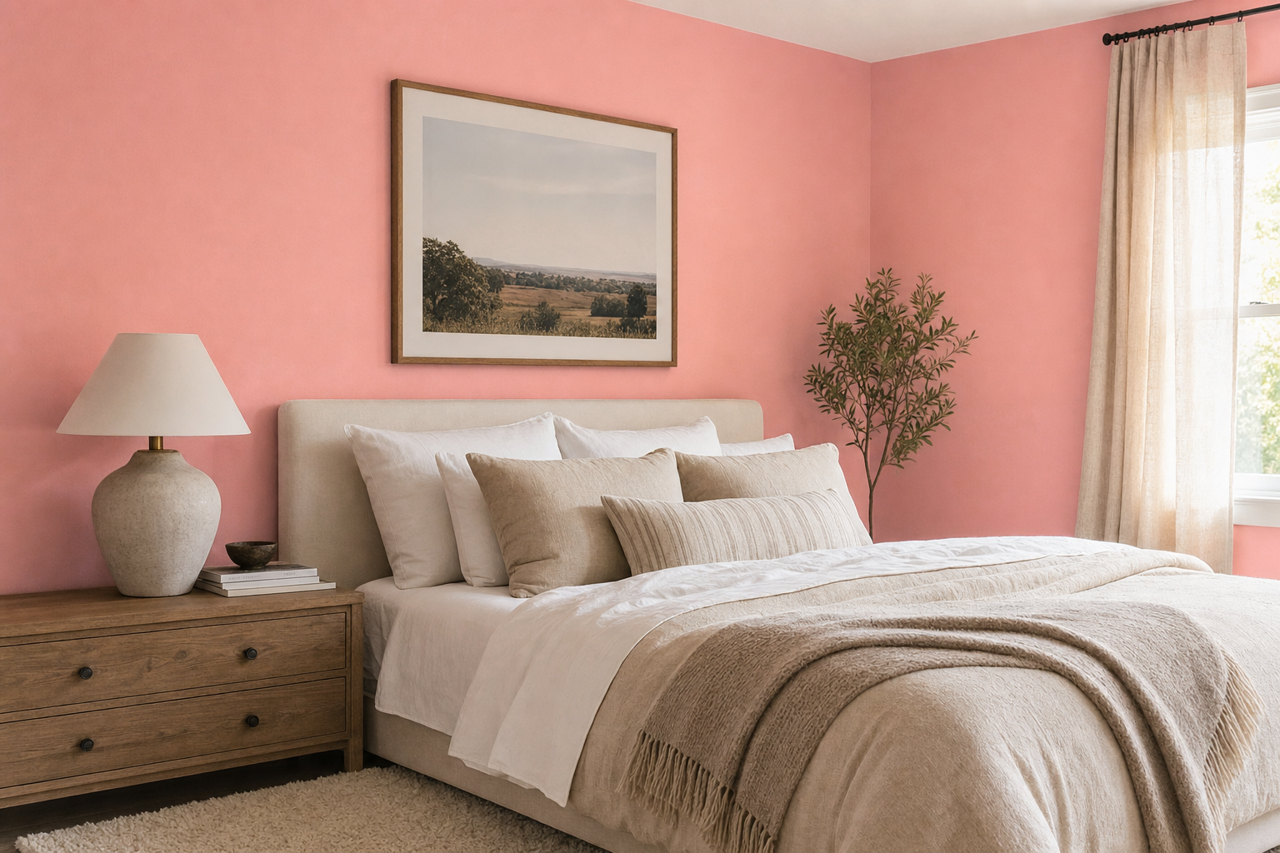 Confetti by Benjamin Moore on interiors