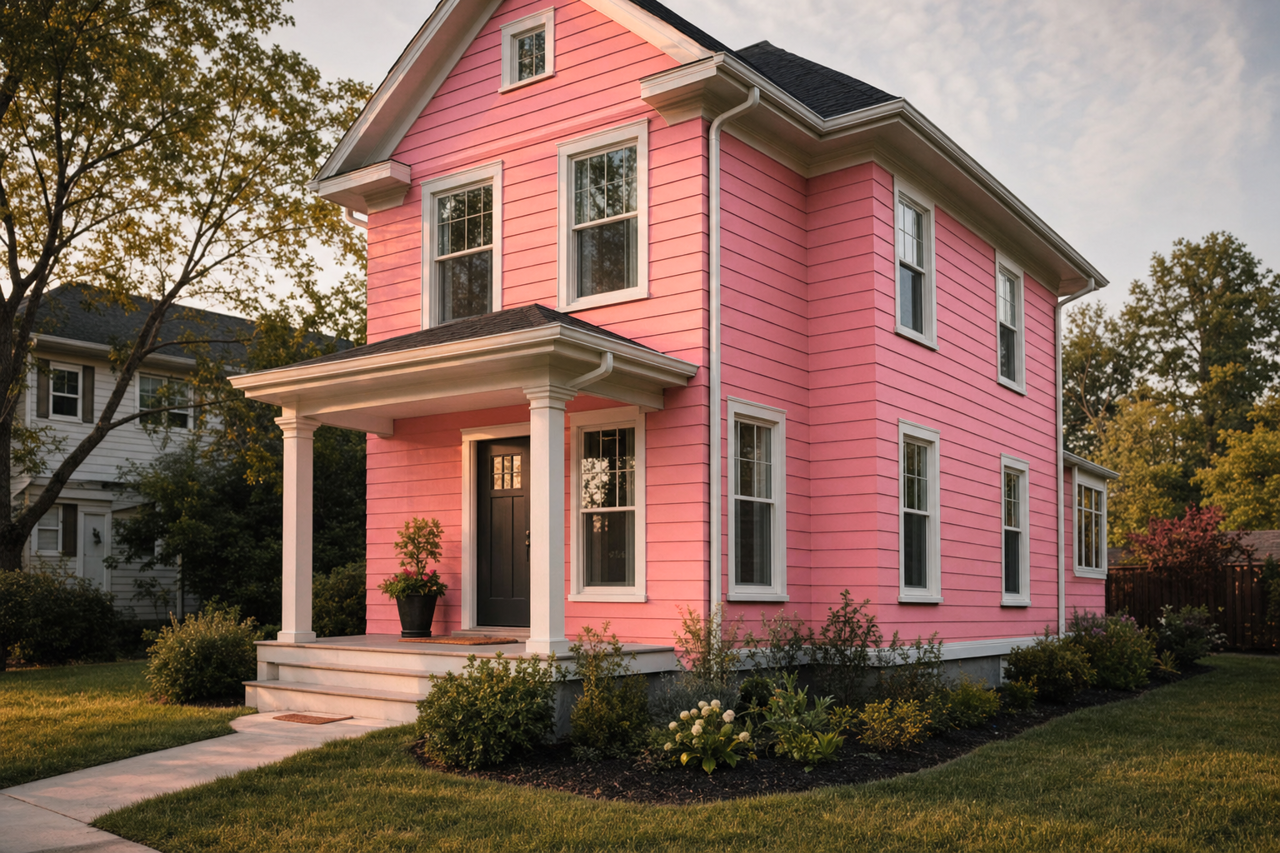 Potpourri by Benjamin Moore on exterior