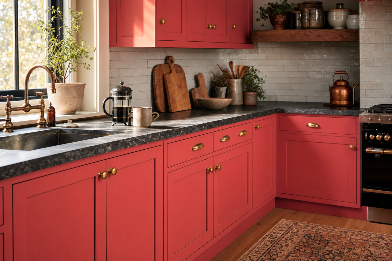Ryan by Benjamin Moore on cabinets