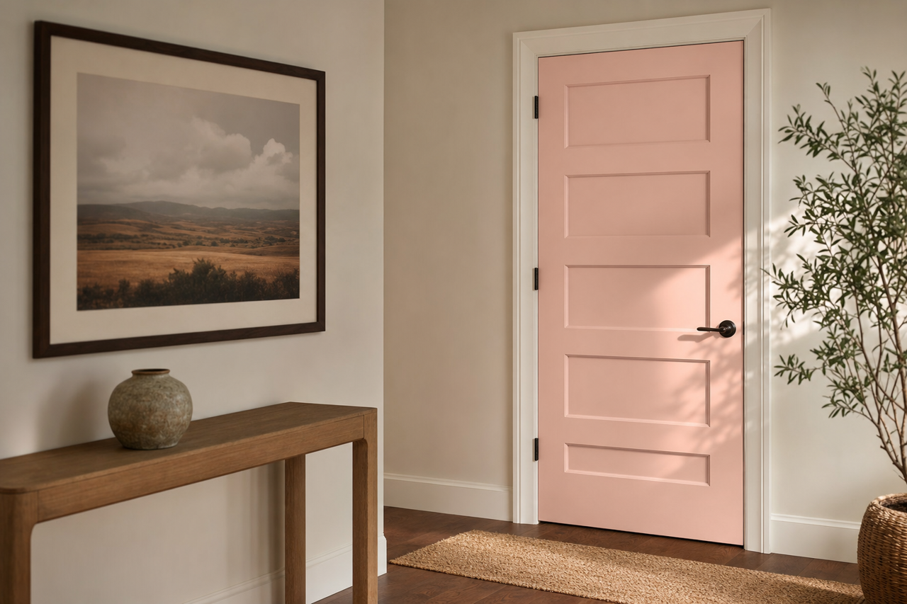 Yours by Benjamin Moore on interior-doors