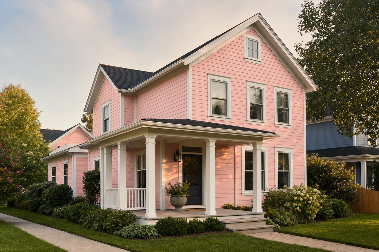 Bed by Benjamin Moore on exterior