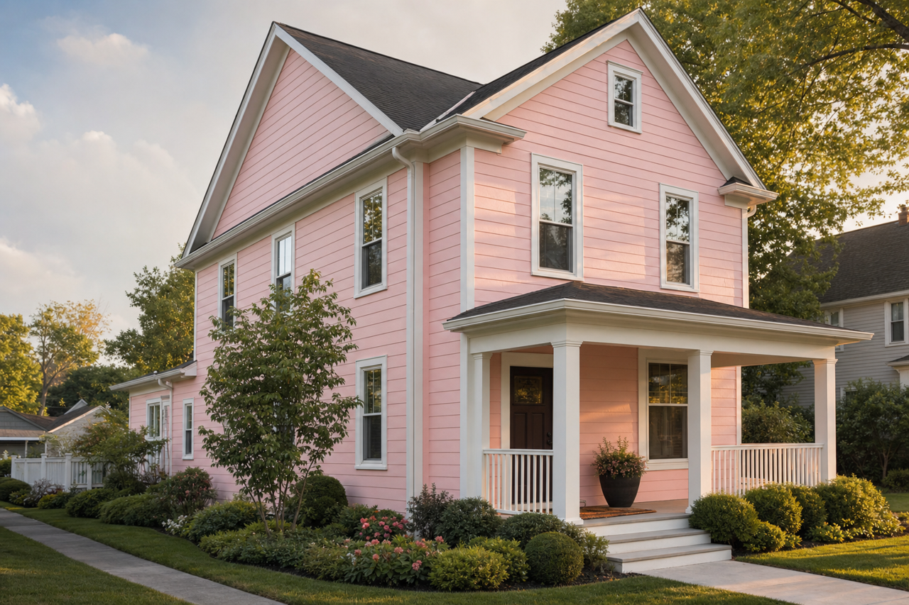 May by Benjamin Moore on exterior